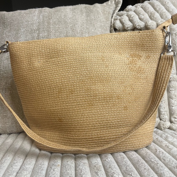 The Sak Beige Woven Strap Hobo - Picture 2 of 9